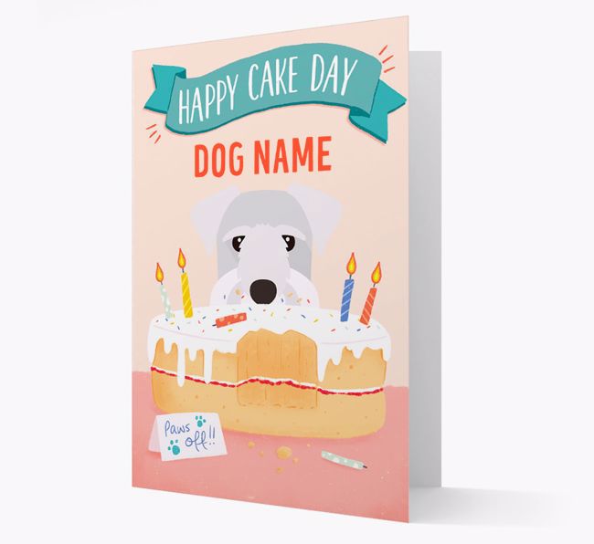 Happy Cake Day: Personalised {breedFullName} Card